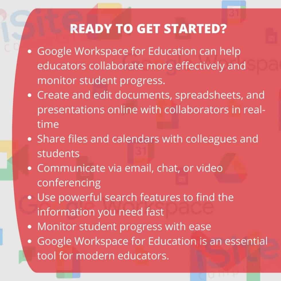 What is Google Workspace for Education? iSite Computers